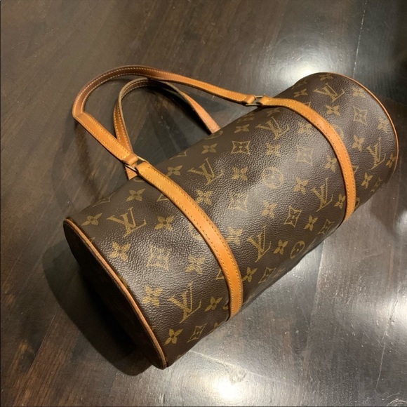 Louis Vuitton Monogram Papillon Bag 30 Brown